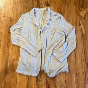 Bordeaux striped knit jacket